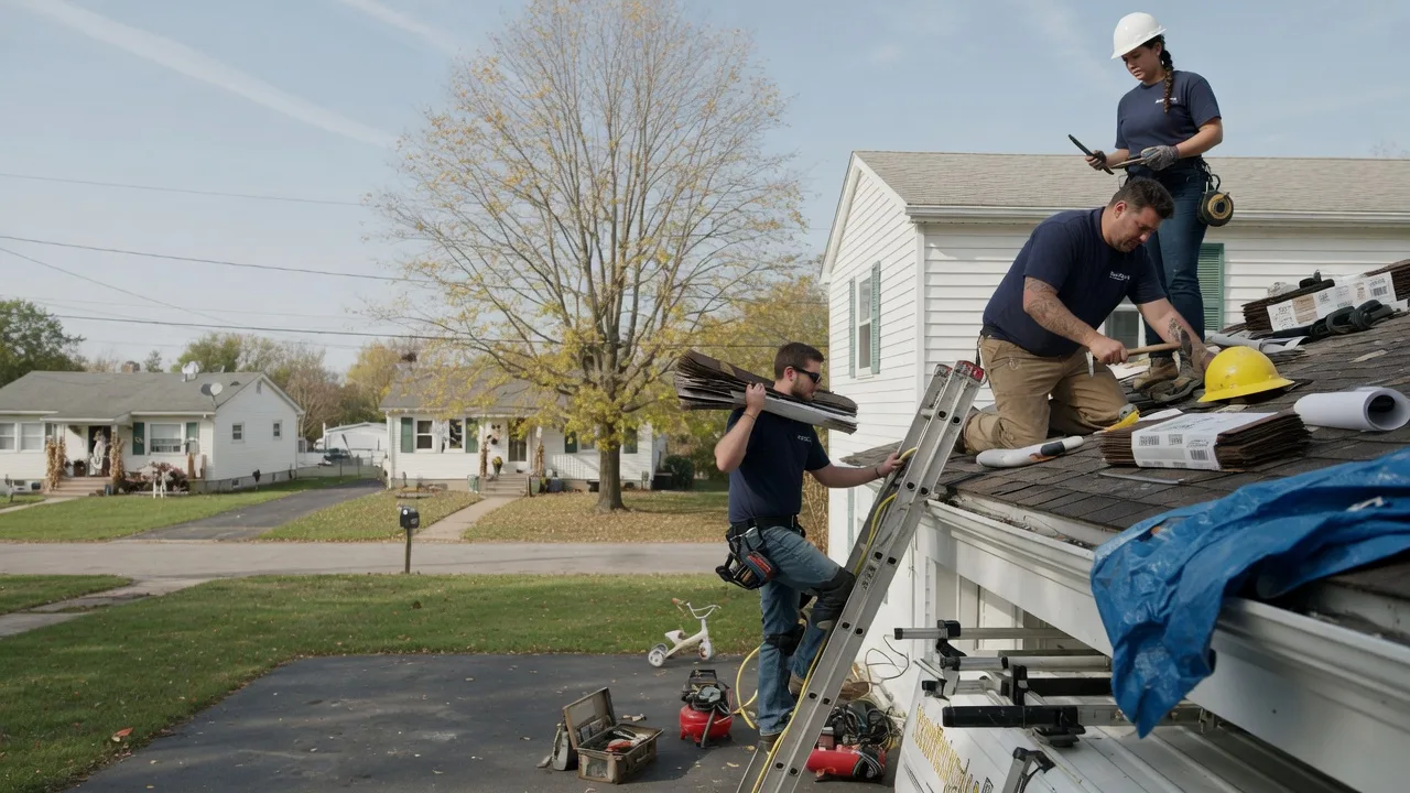 Local Roofing Contractors in Kaneville, IL near me